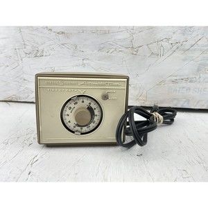 Vintage GE General Electric Automatic Timer Model #8117 Untested See Discription